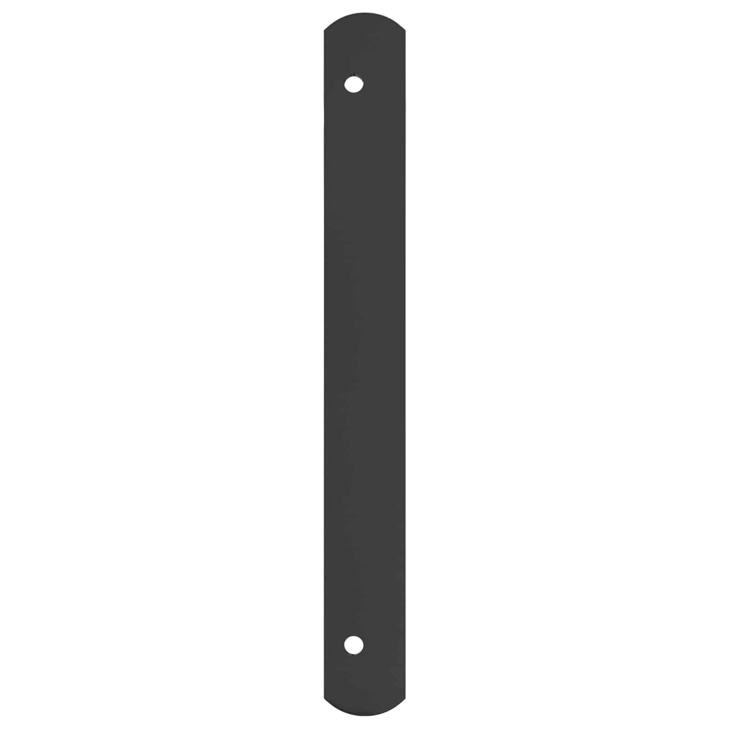 Window Grille 176 x 30 cm Powder-Coated Steel Black