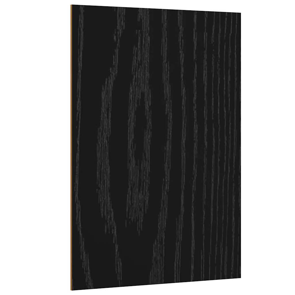 Decor Panels 50 pcs Black Oak 15 x 21 x 0.27 cm Engineered Wood