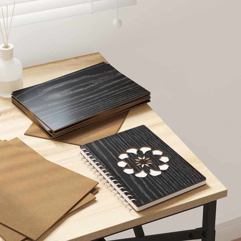 Decor Panels 150 pcs Black Oak 21 x 30 x 0.27 cm