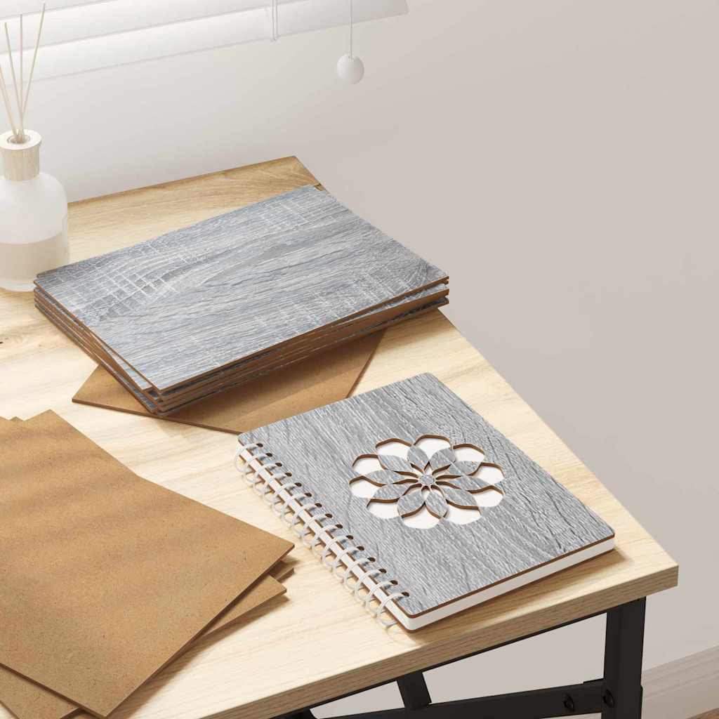 Decor Panels 12 pcs Grey Sonoma 21 x 30 x 0.27 cm
