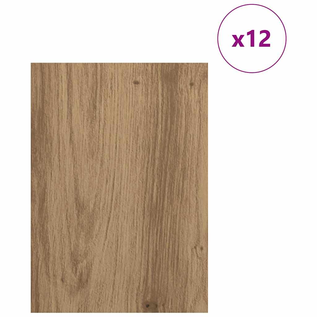 Decor Panels 12 pcs Artisan Oak 21 x 30 x 0.27 cm