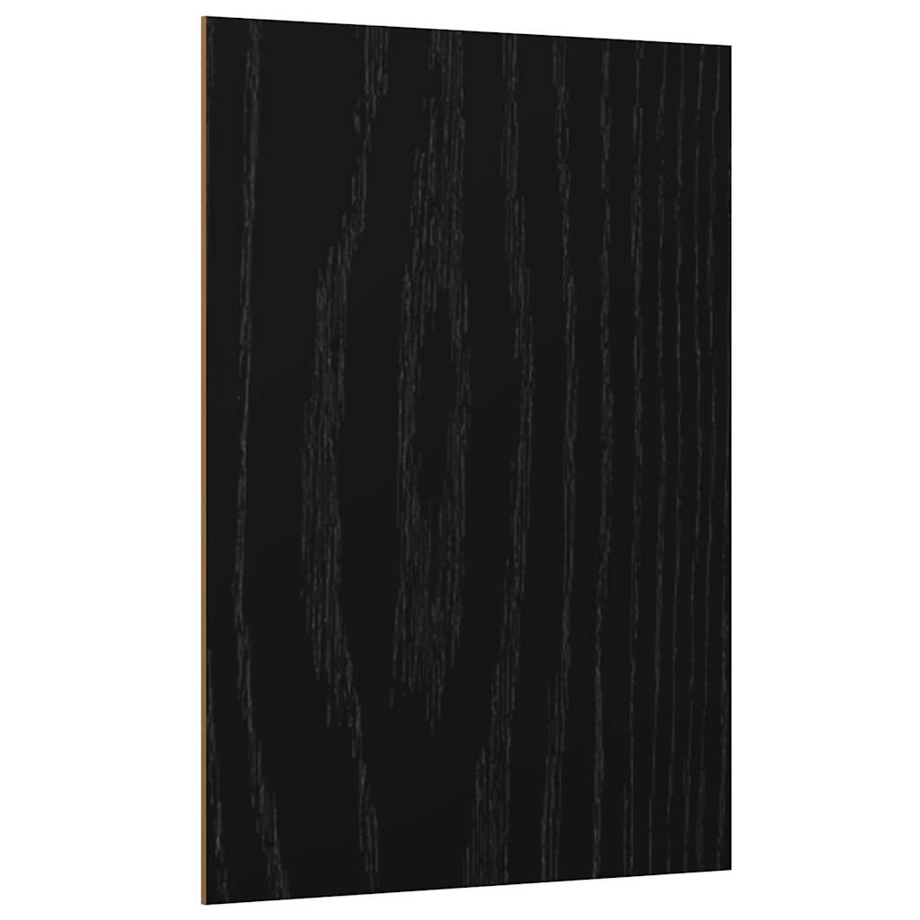 Decor Panels 12 pcs Black Oak 30 x 42 x 0.27 cm Engineered Wood