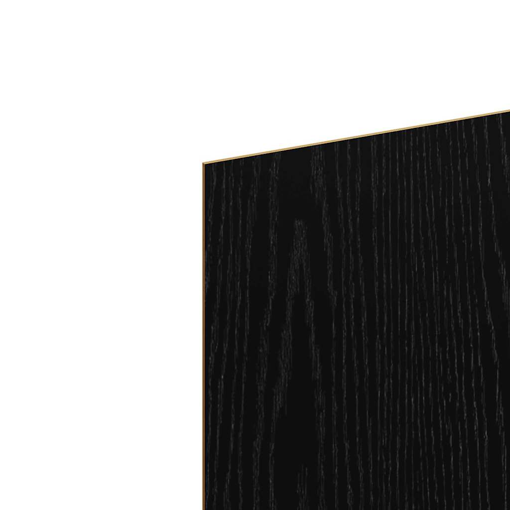 Decor Panels 12 pcs Black Oak 30 x 30 x 0.27 cm Engineered Wood