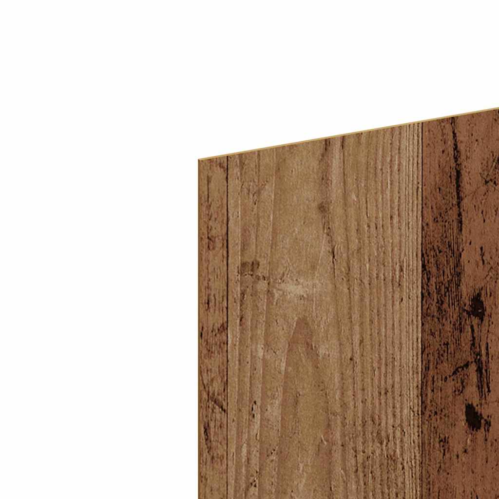 Decor Panels 50 pcs Old Wood 30 x 30 x 0.27 cm Engineered Wood