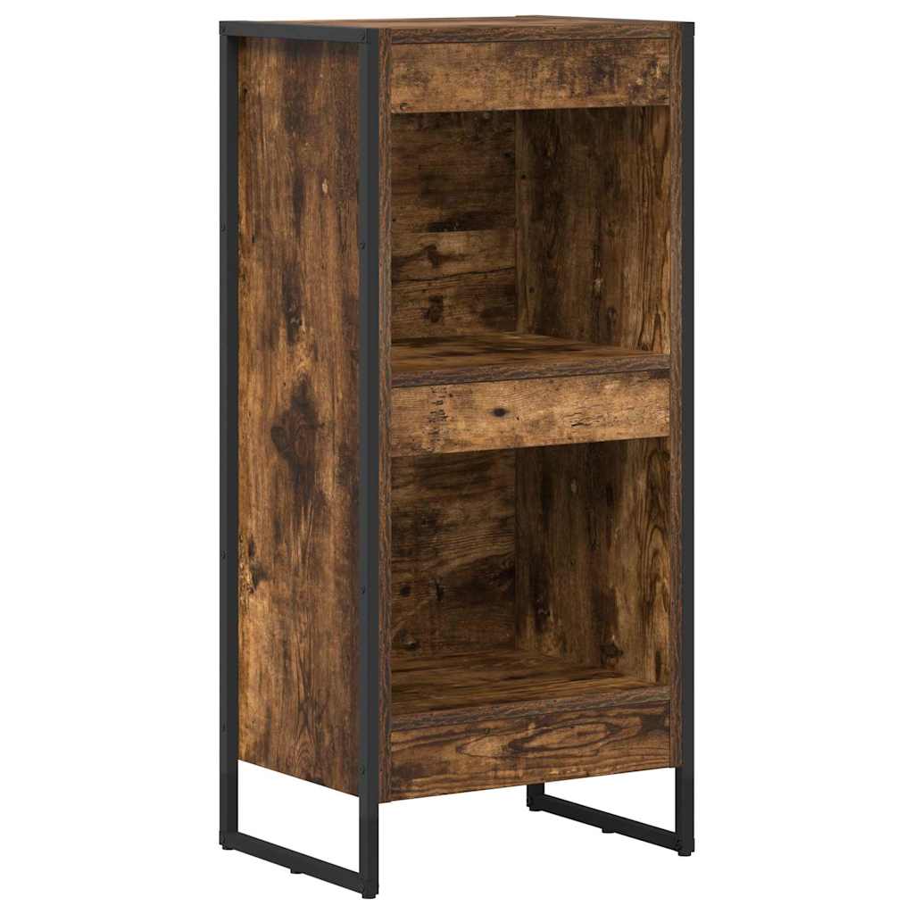 Book Cabinet Smoke Oak 40 x 30 x 86.5 cm Engineered Wood