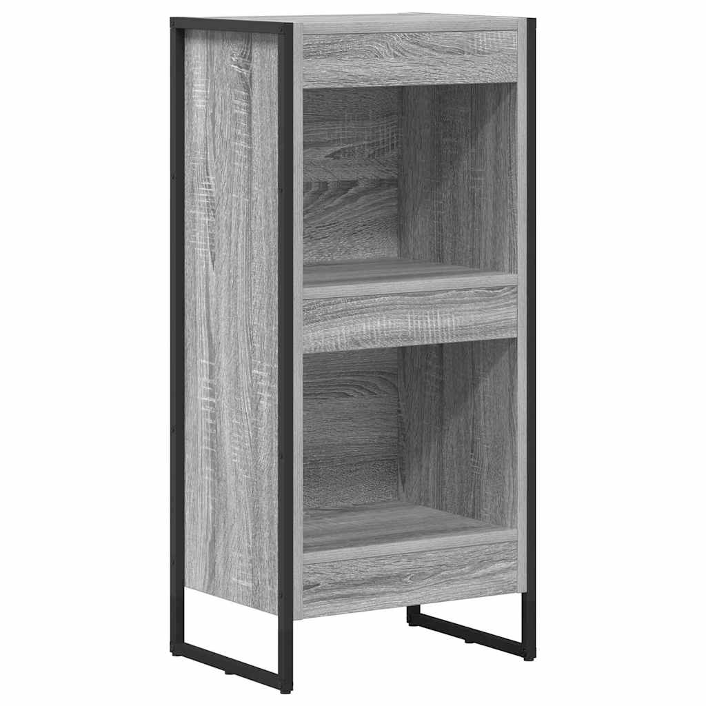 Book Cabinet Grey Sonoma 40 x 30 x 86.5 cm Engineered Wood