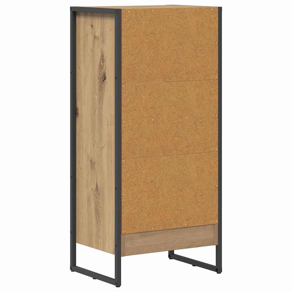 Book Cabinet Artisian Oak 40 x 30 x 86.5 cm Engineered Wood