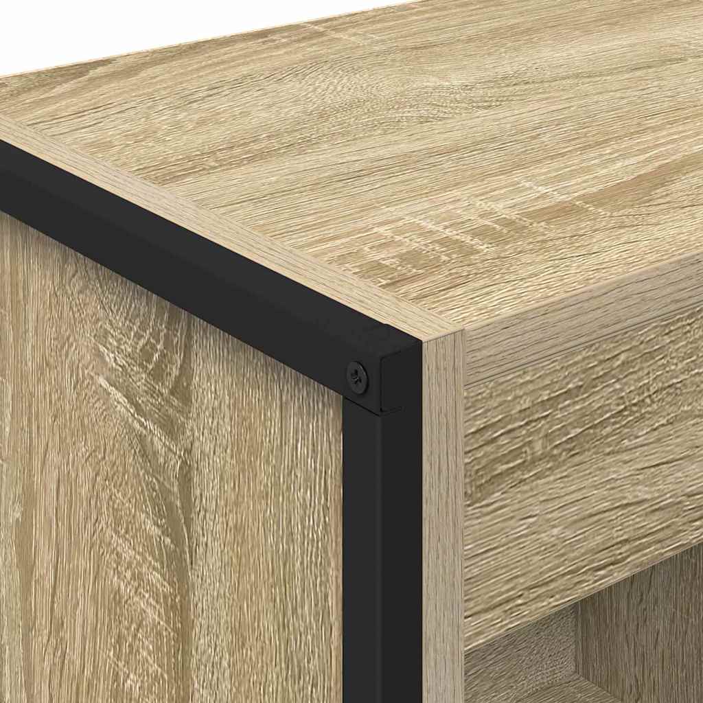 Book Cabinet Sonoma 40 x 30 x 121 cm Engineered Wood