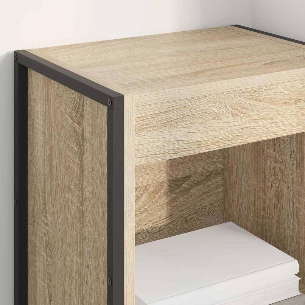 Book Cabinet Sonoma 40 x 30 x 121 cm Engineered Wood