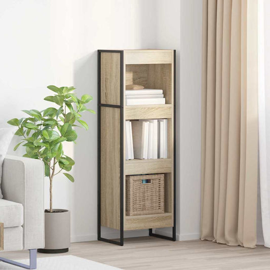 Book Cabinet Sonoma 40 x 30 x 121 cm Engineered Wood