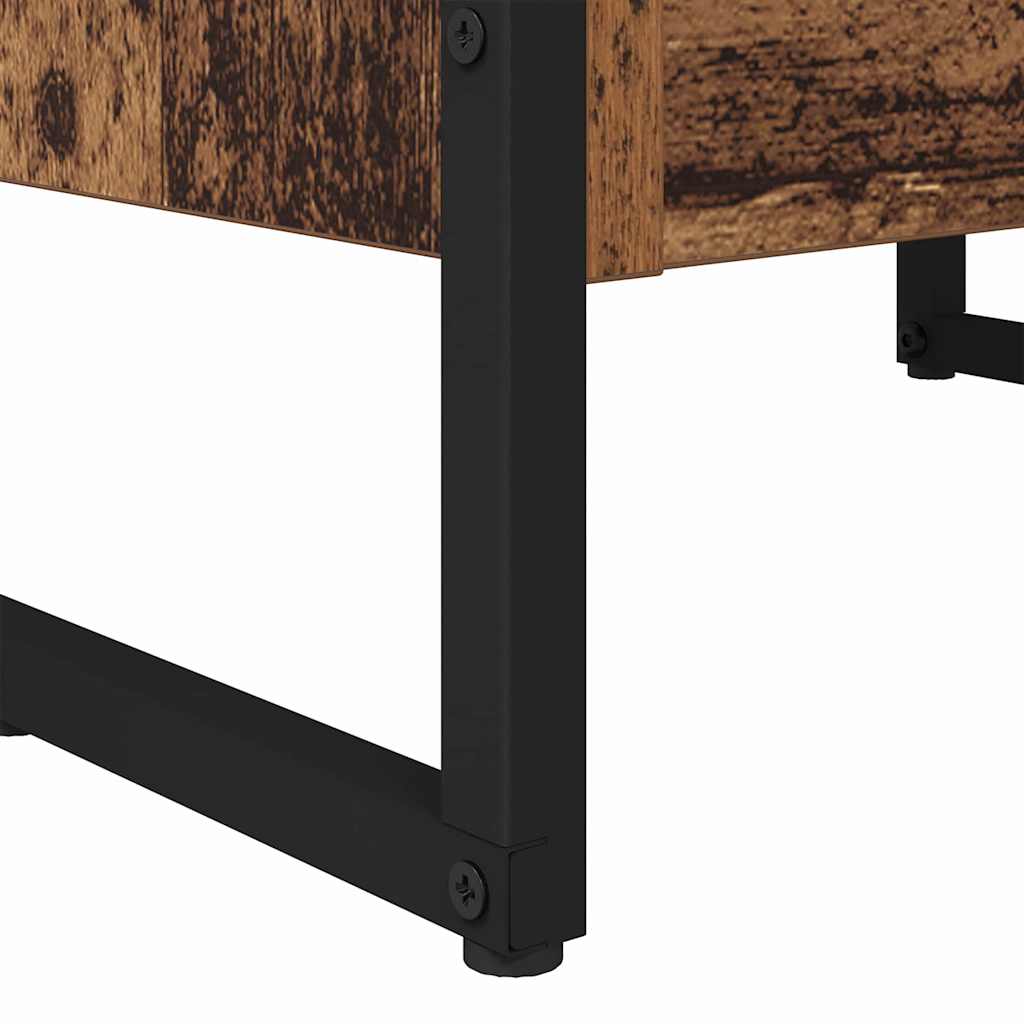 Book Cabinet Old Wood 40 x 30 x 121 cm Engineered Wood