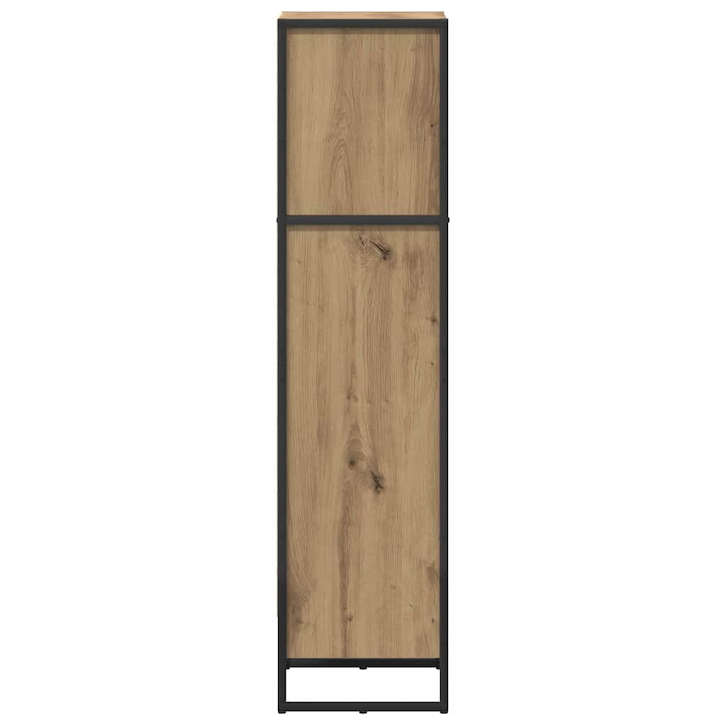 Book Cabinet Artisian Oak 40 x 30 x 121 cm Engineered Wood