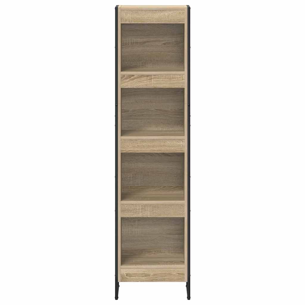 Book Cabinet Sonoma 40 x 30 x 155 cm Engineered Wood