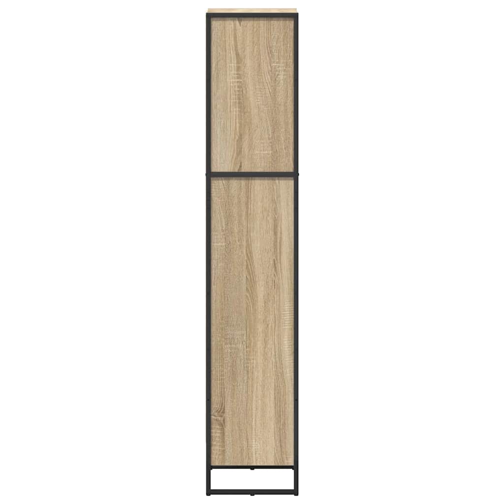 Book Cabinet Sonoma 40 x 30 x 155 cm Engineered Wood