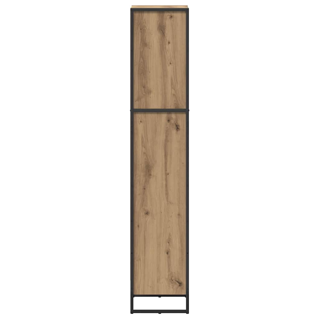 Book Cabinet Artisian Oak 40 x 30 x 155 cm Engineered Wood