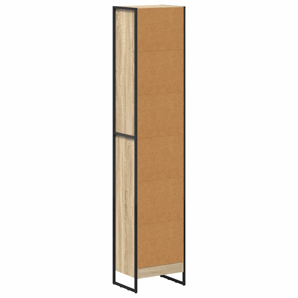 Book Cabinet Sonoma 40 x 30 x 189.5 cm Engineered Wood