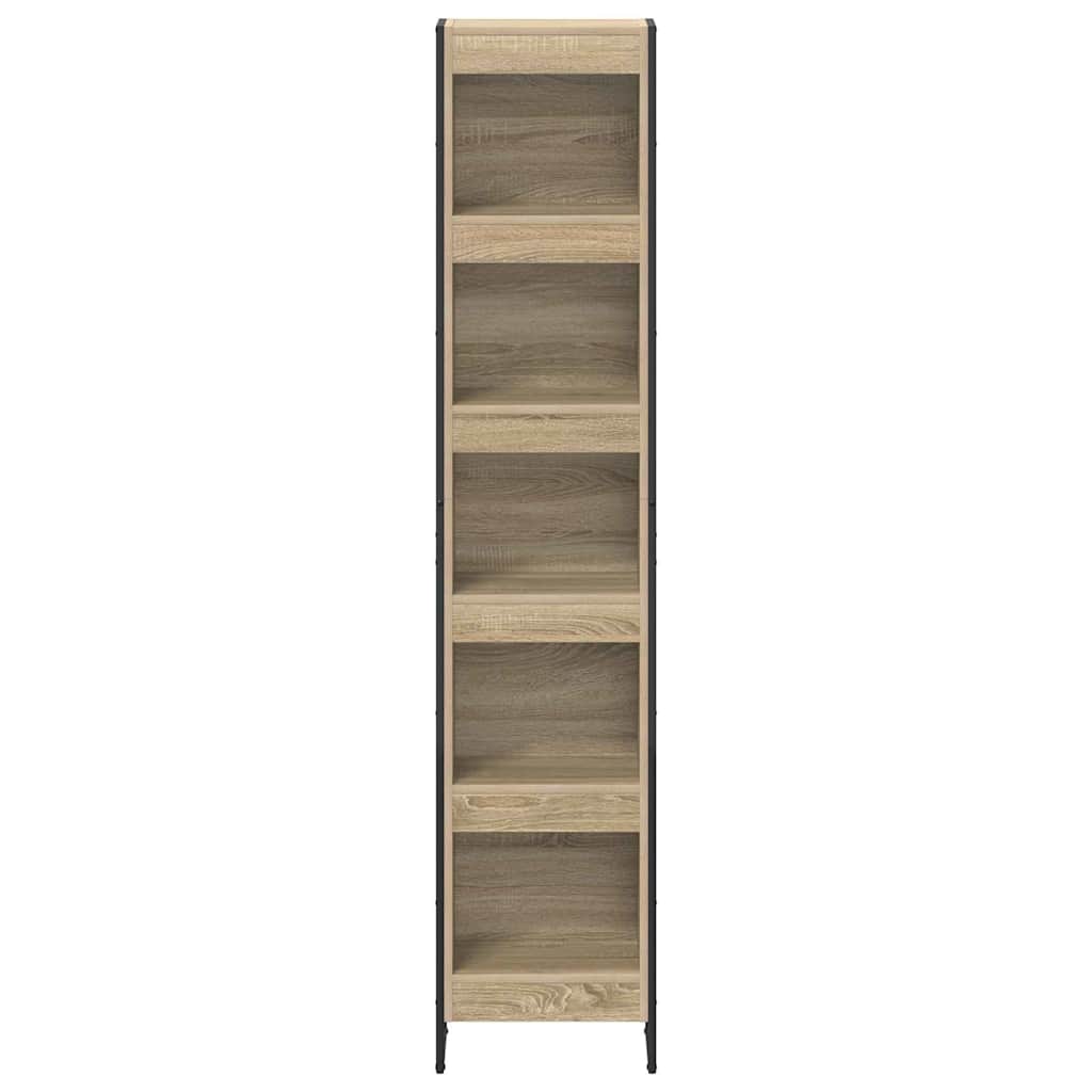 Book Cabinet Sonoma 40 x 30 x 189.5 cm Engineered Wood