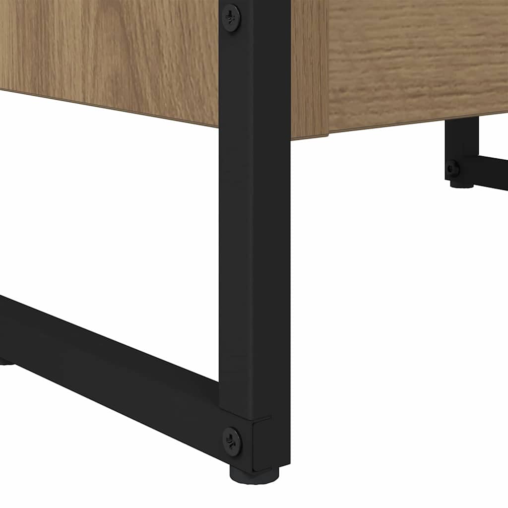 Book Cabinet Artisian Oak 40 x 30 x 189.5 cm Engineered Wood