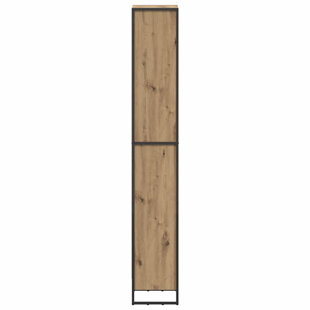 Book Cabinet Artisian Oak 40 x 30 x 189.5 cm Engineered Wood