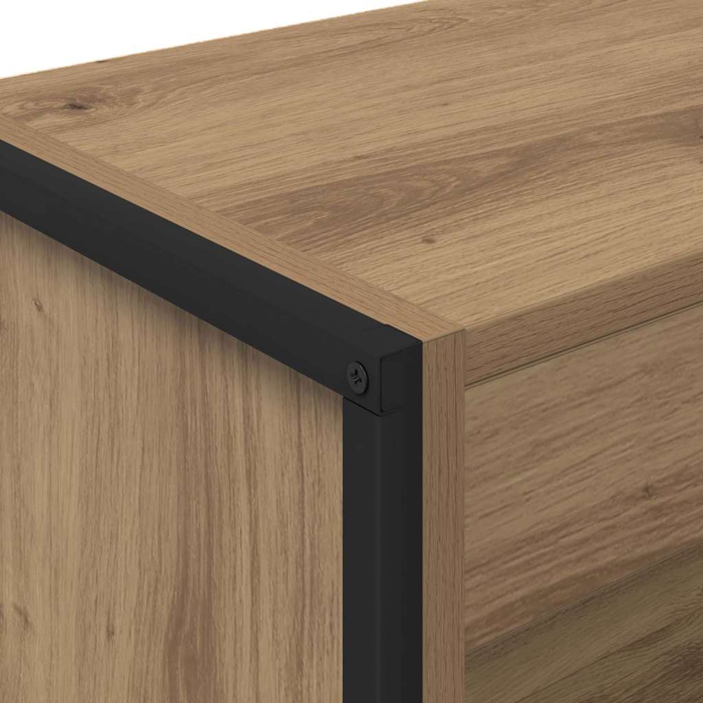 Book Cabinet Artisian Oak 60 x 30 x 86.5 cm Engineered Wood