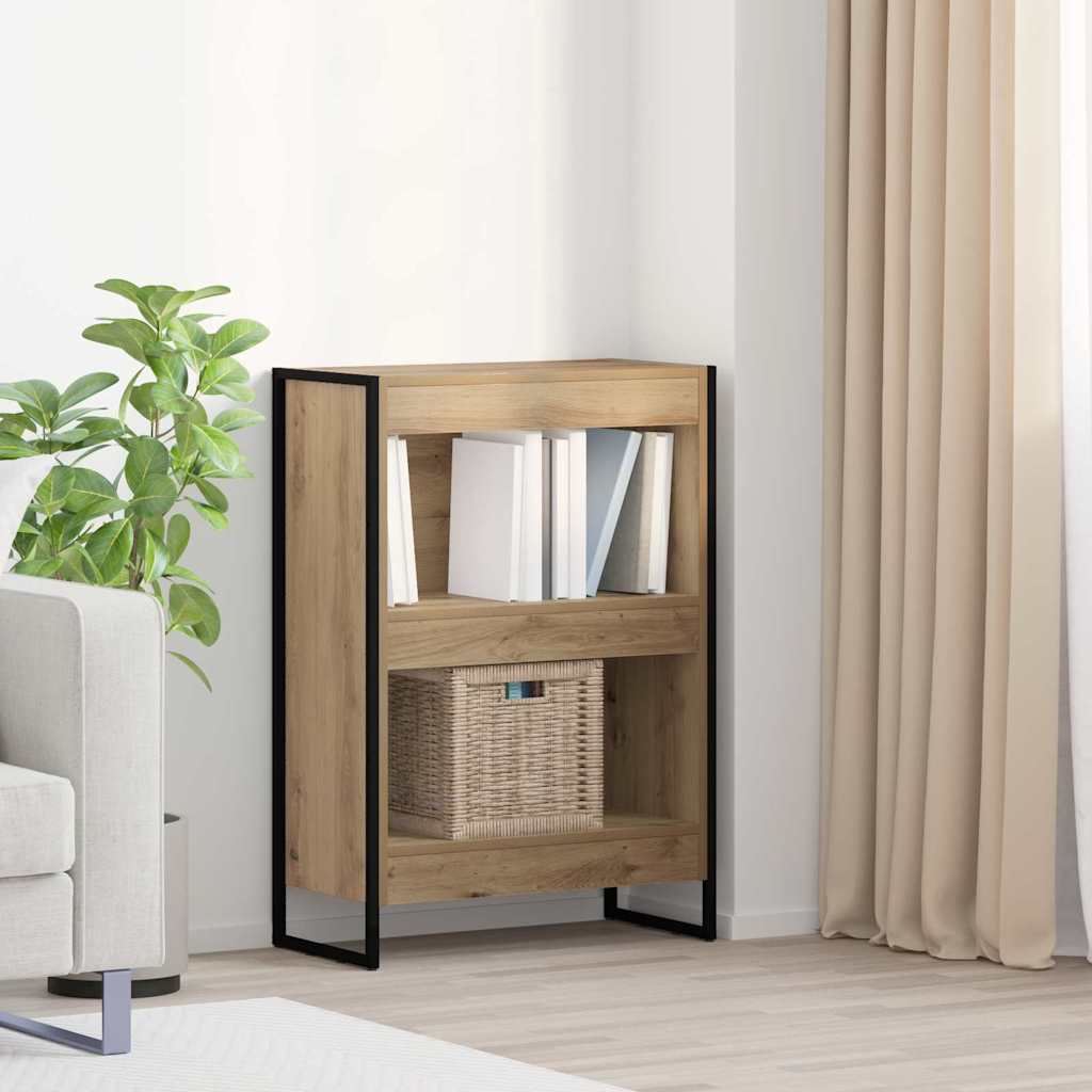 Book Cabinet Artisian Oak 60 x 30 x 86.5 cm Engineered Wood