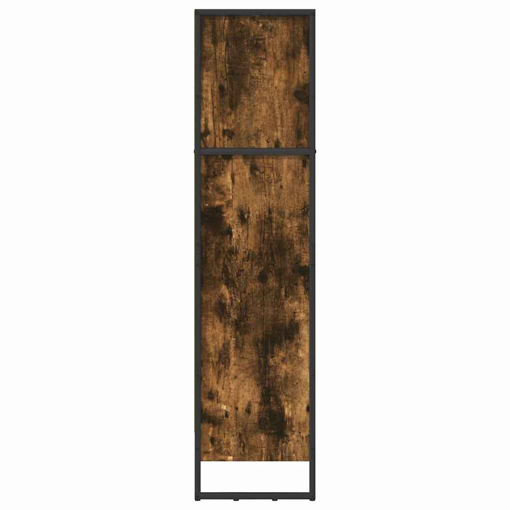 Book Cabinet Smoke Oak 60 x 30 x 121 cm Engineered Wood