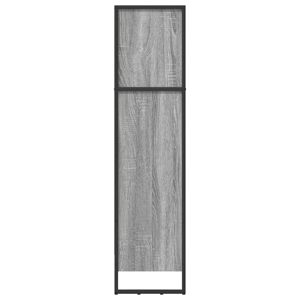 Book Cabinet Grey Sonoma 60 x 30 x 121 cm Engineered Wood