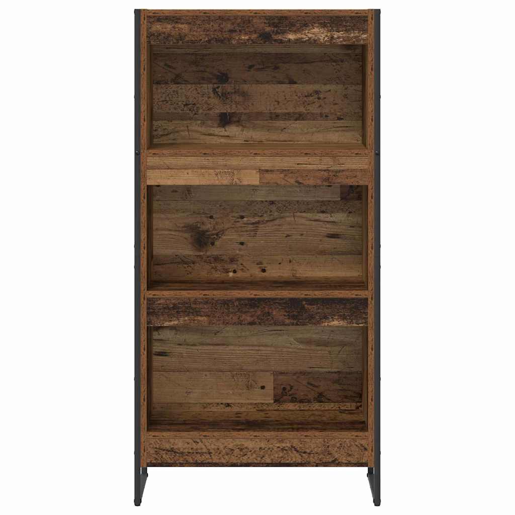 Book Cabinet Old Wood 60 x 30 x 121 cm Engineered Wood