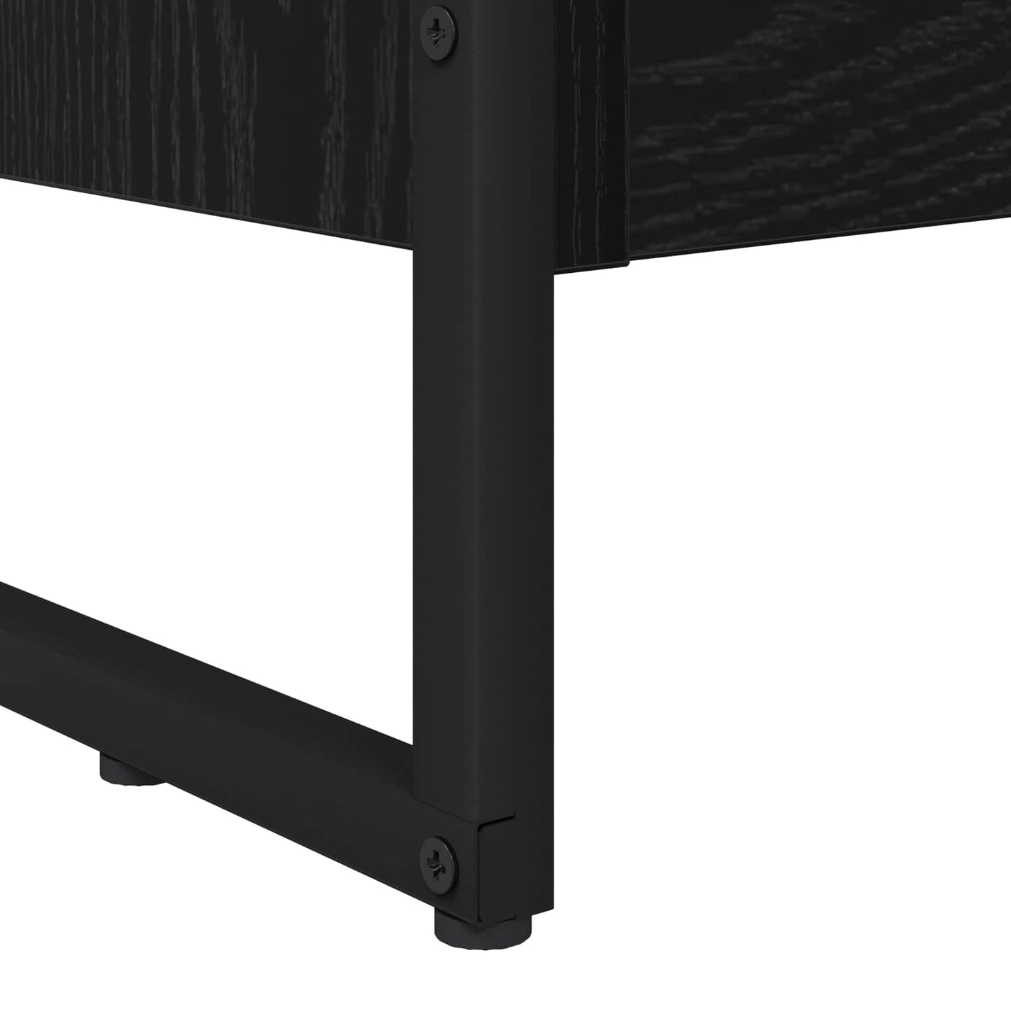 Book Cabinet Black Oak 60 x 30 x 155 cm Engineered Wood