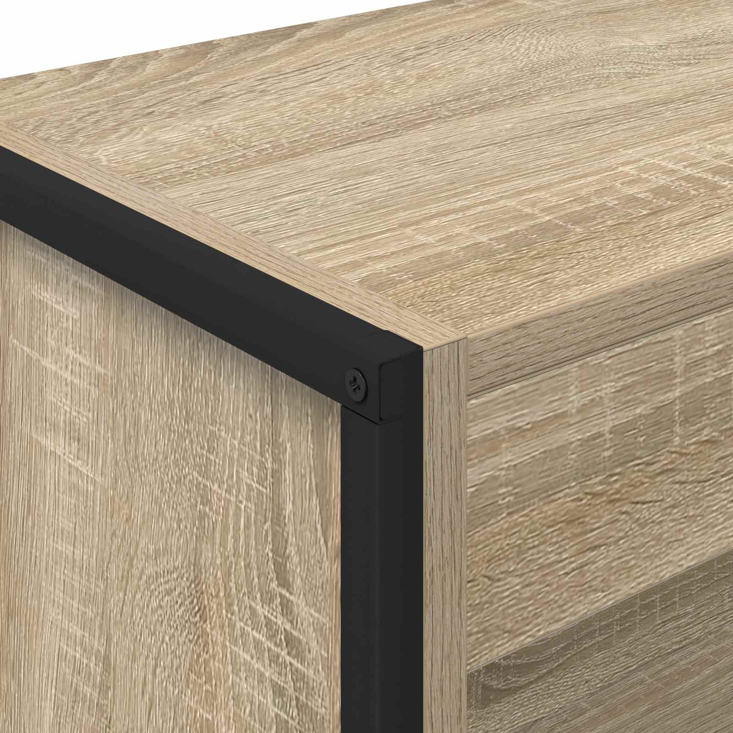 Book Cabinet Sonoma 60 x 30 x 155 cm Engineered Wood