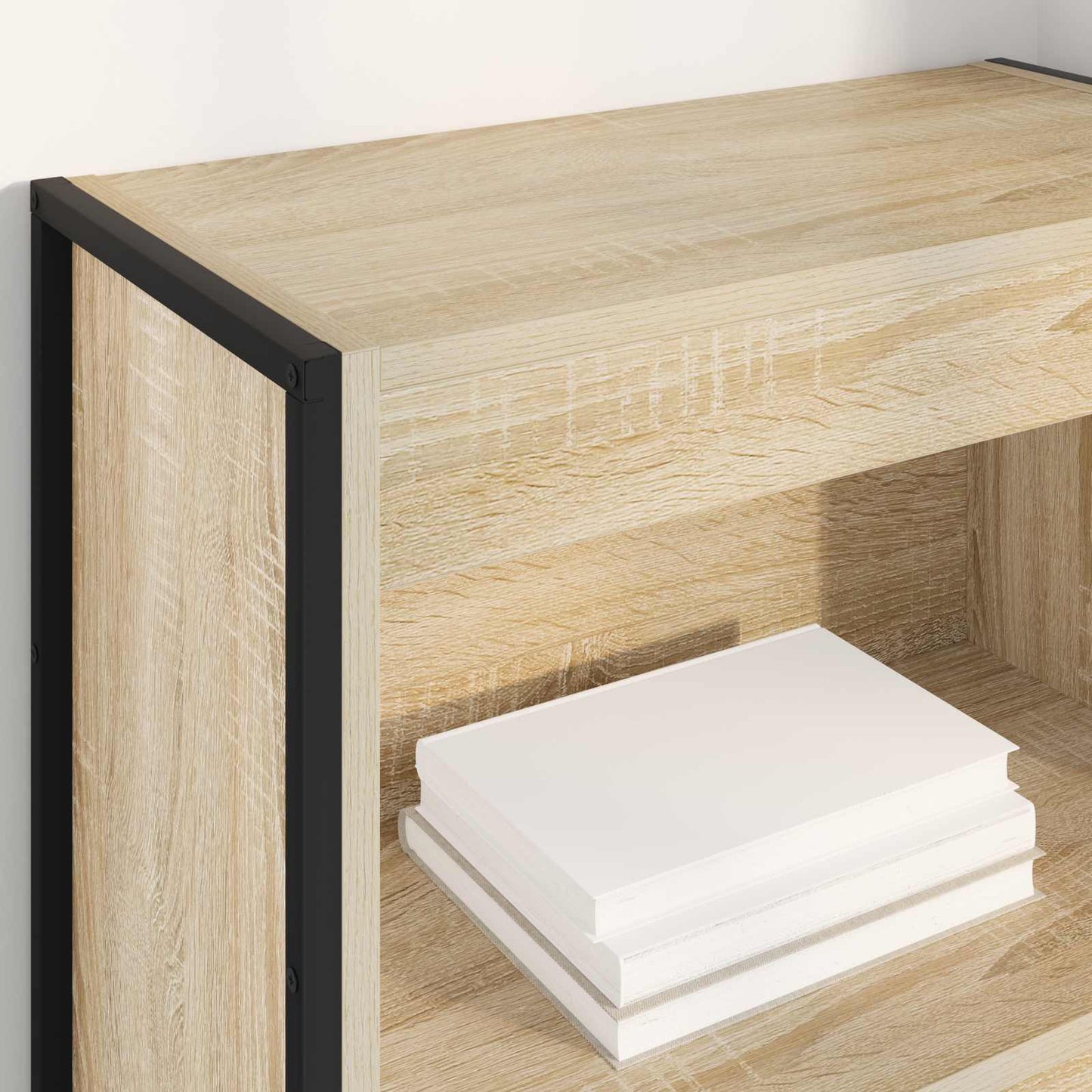 Book Cabinet Sonoma 60 x 30 x 155 cm Engineered Wood