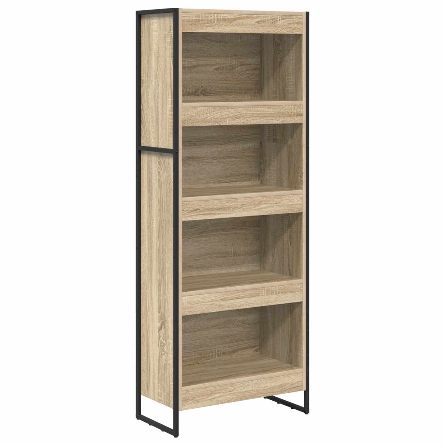 Book Cabinet Sonoma 60 x 30 x 155 cm Engineered Wood