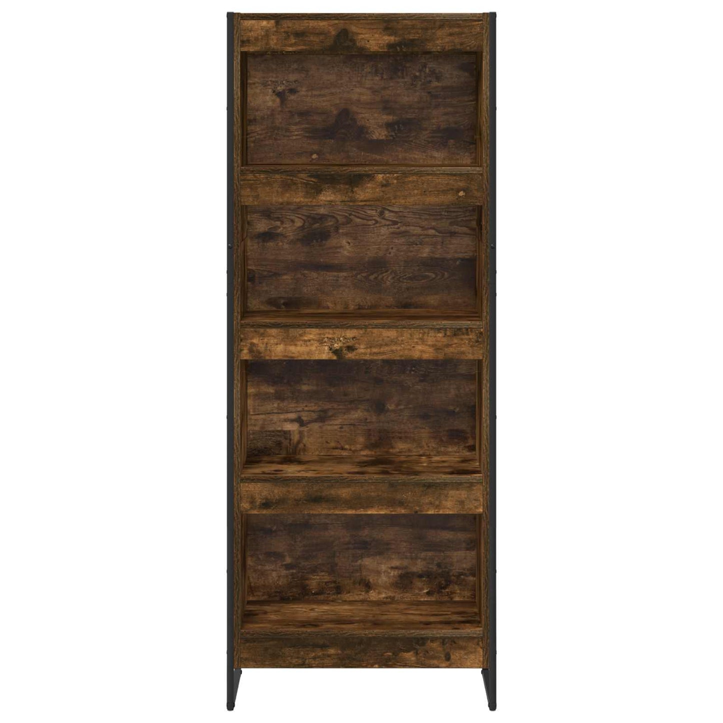 Book Cabinet Smoke Oak 60 x 30 x 155 cm Engineered Wood