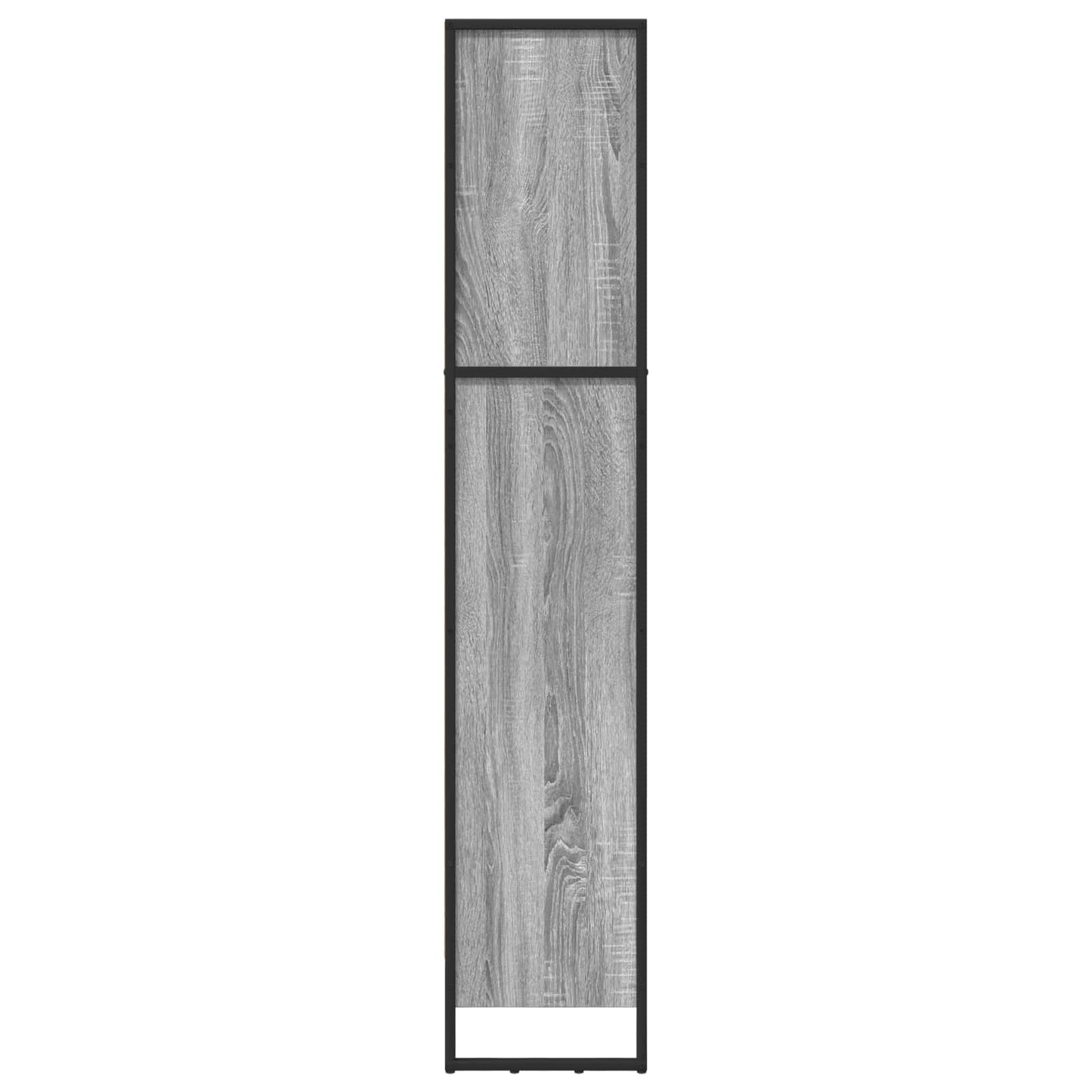 Book Cabinet Grey Sonoma 60 x 30 x 155 cm Engineered Wood