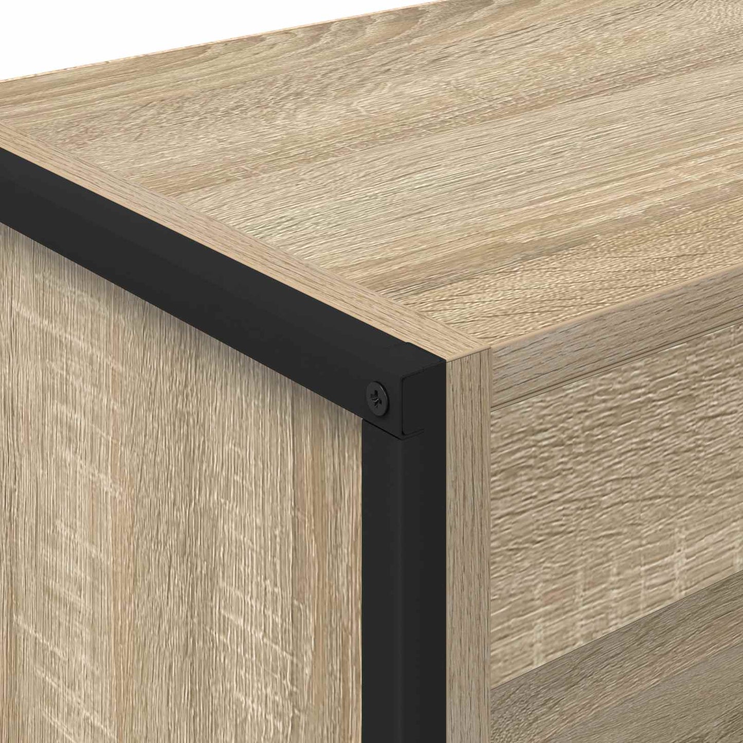 Book Cabinet Sonoma 80 x 30 x 121 cm Engineered Wood