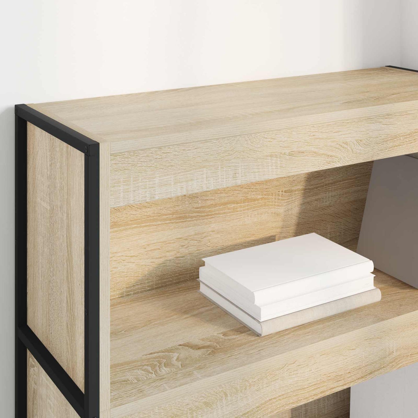 Book Cabinet Sonoma 80 x 30 x 121 cm Engineered Wood