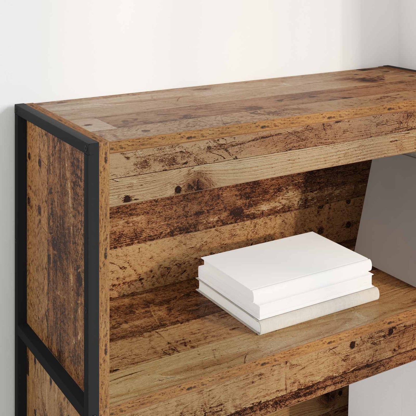 Book Cabinet Old Wood 80 x 30 x 121 cm Engineered Wood