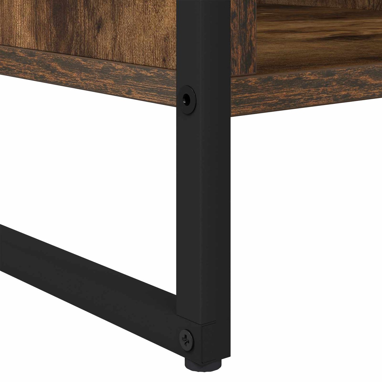Coffee Table Smoke Oak 80 x 50 x 40 cm Engineered Wood