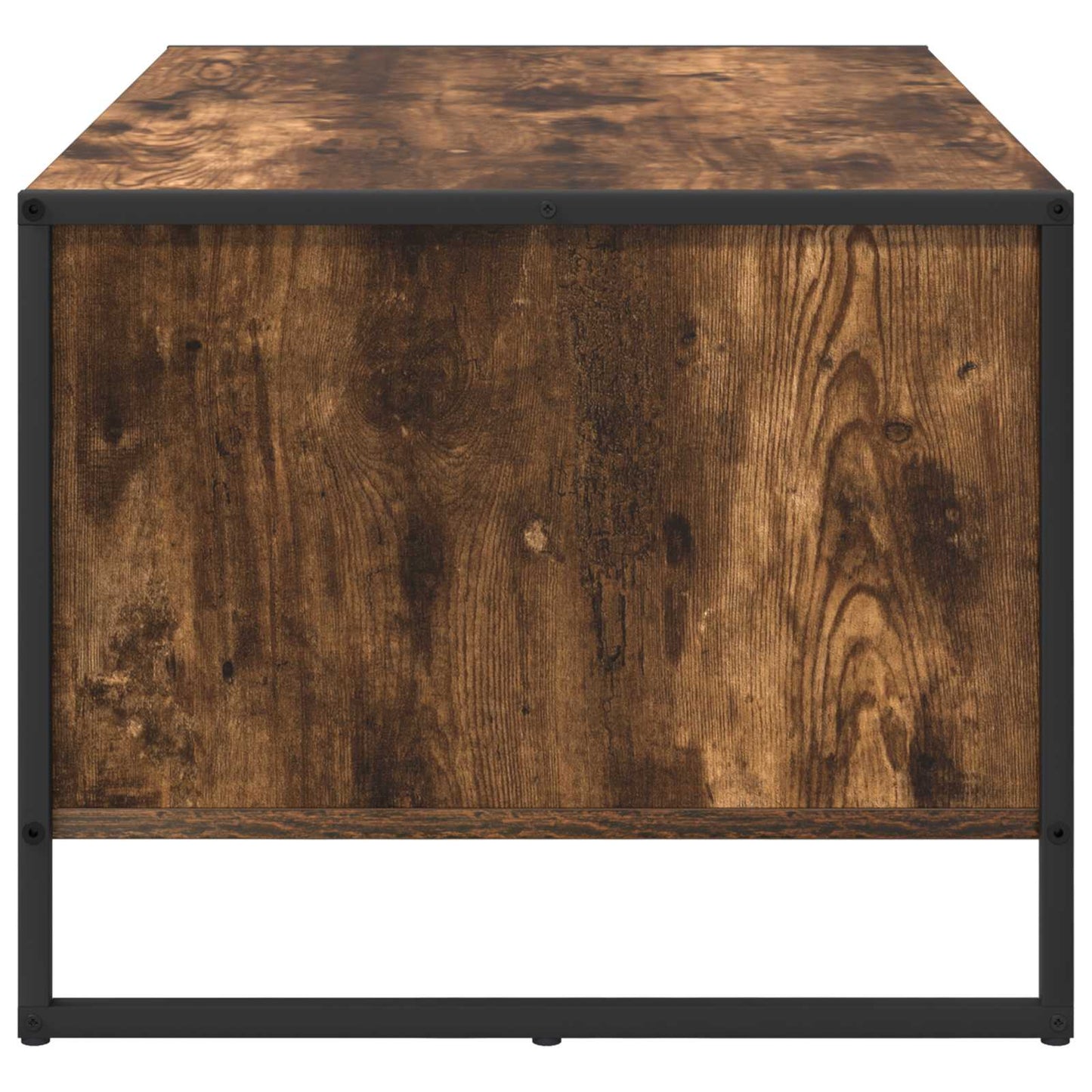 Coffee Table Smoke Oak 80 x 50 x 40 cm Engineered Wood