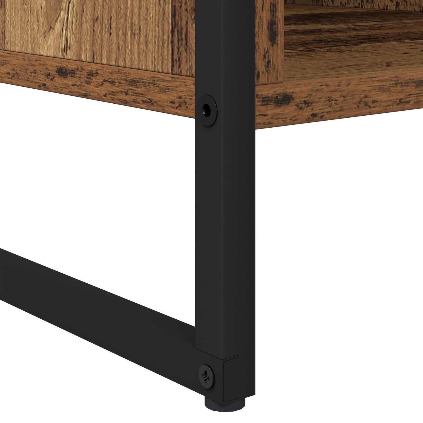 Coffee Table Old Wood 80 x 50 x 40 cm Engineered Wood