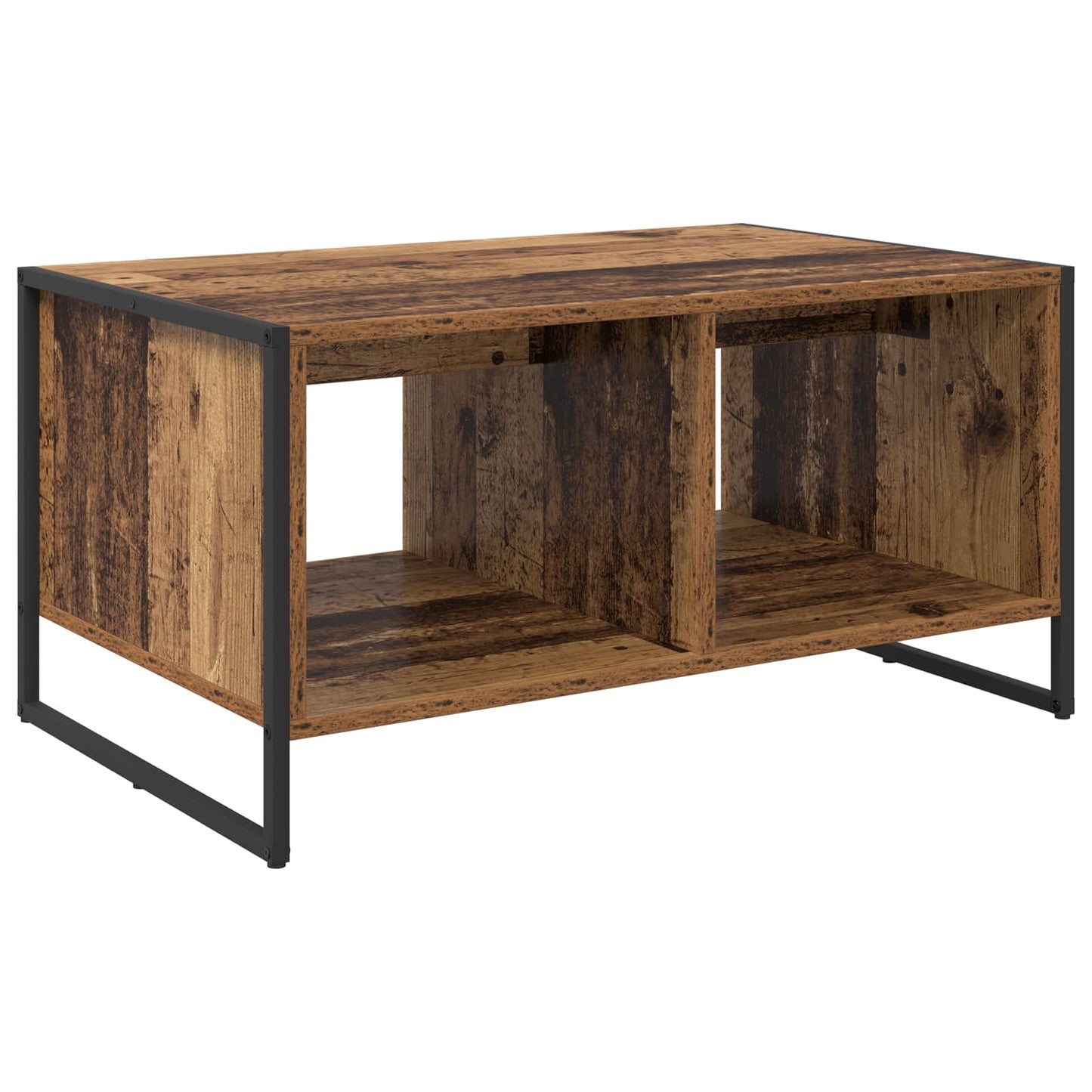 Coffee Table Old Wood 80 x 50 x 40 cm Engineered Wood