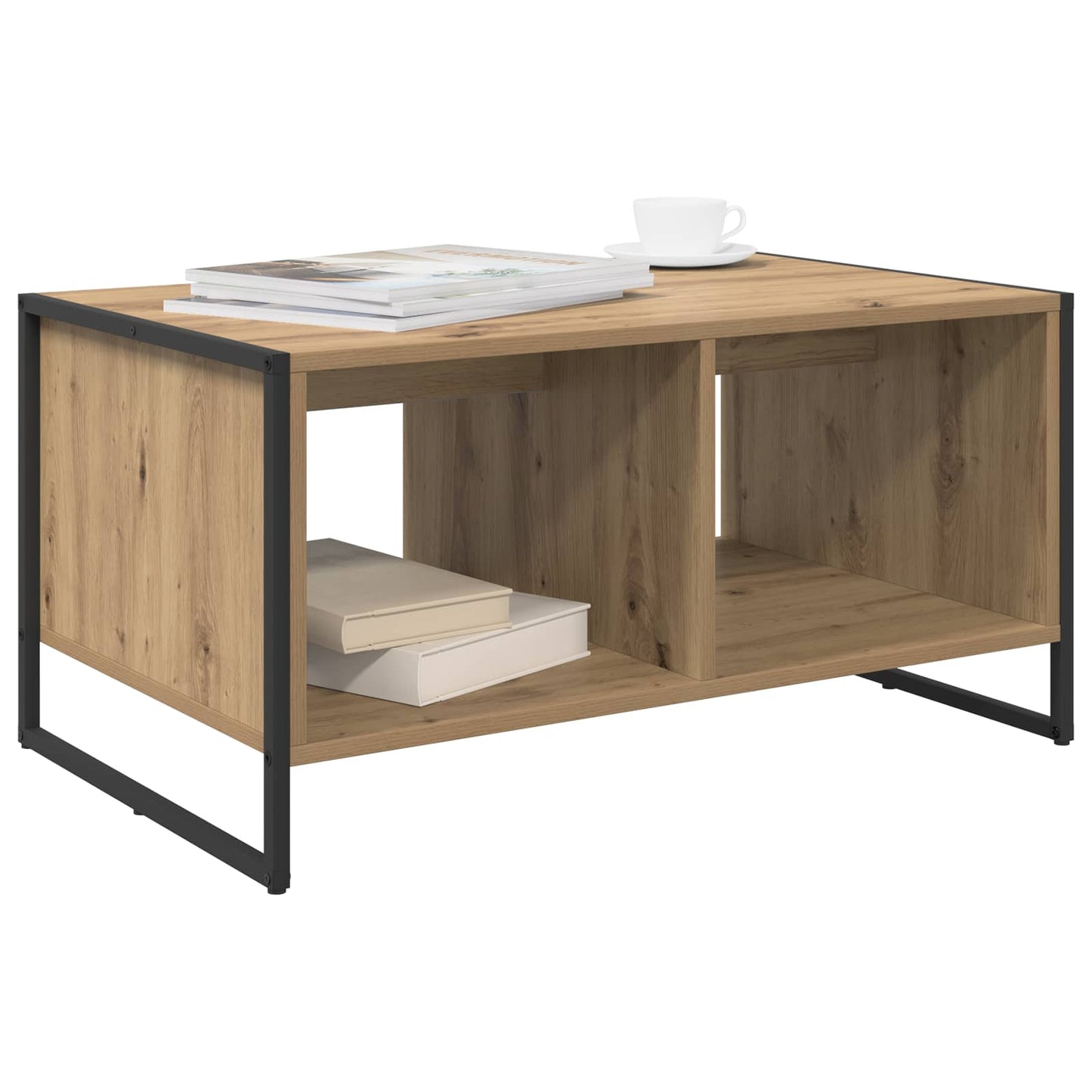 Coffee Table Artisian Oak 80 x 50 x 40 cm Engineered Wood