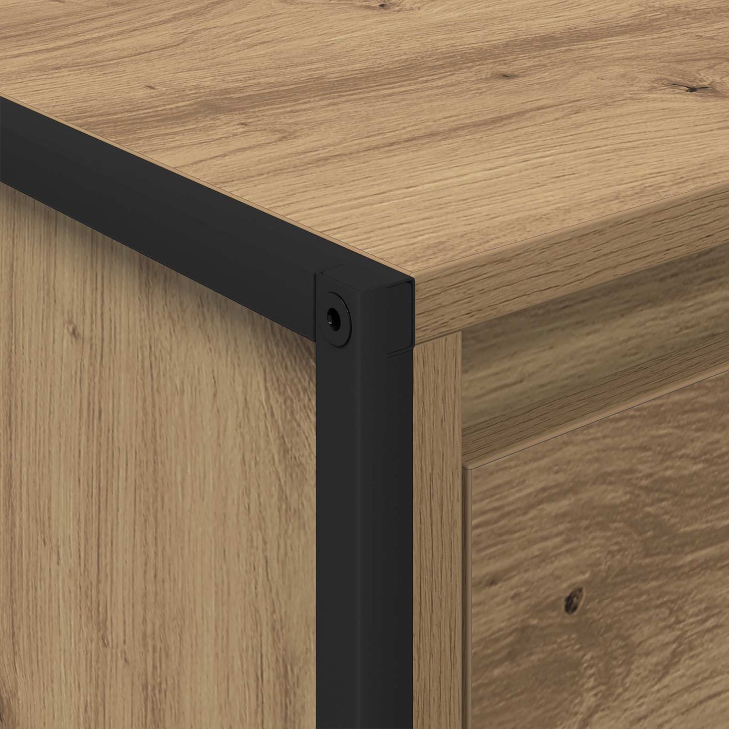 Coffee Table Artisian Oak 100 x 46 x 40 cm Engineered Wood
