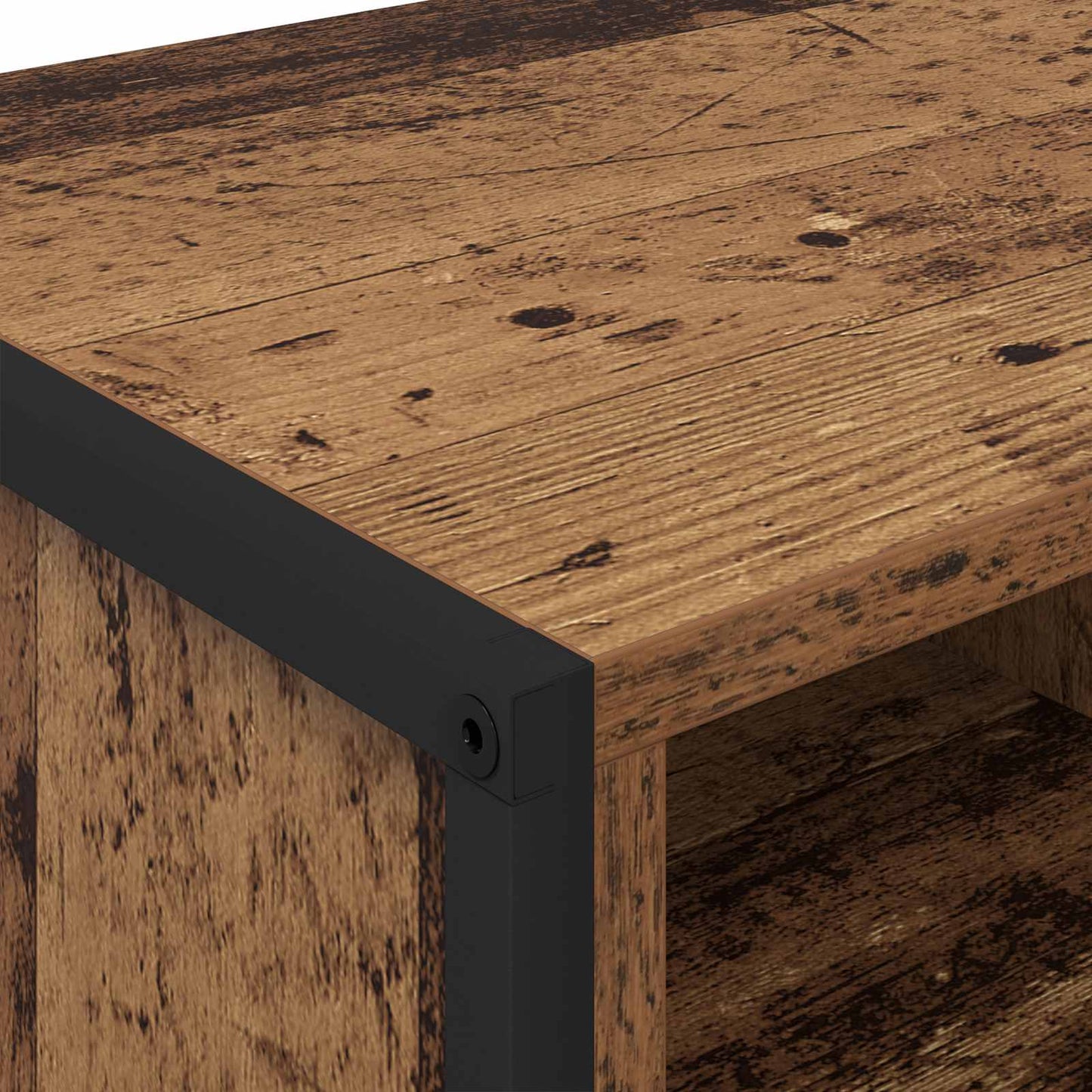 Shoe Cabinet Old Wood 60 x 35 x 44 cm Engineered Wood