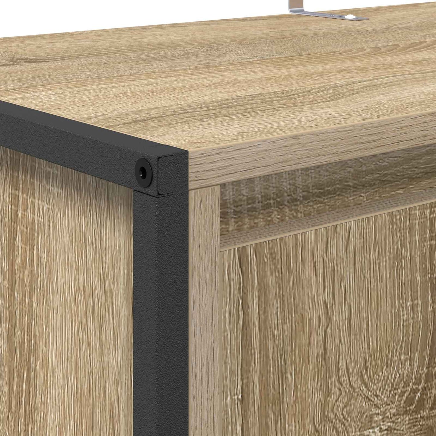 Shoe Cabinet with Door Sonoma 79 x 36 x 100 cm Engineered Wood