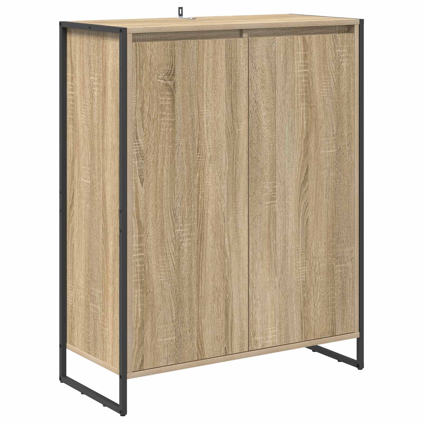 Shoe Cabinet with Door Sonoma 79 x 36 x 100 cm Engineered Wood