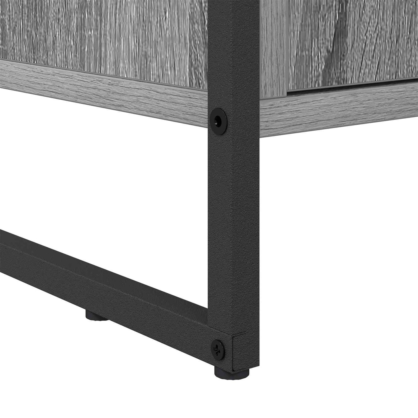 Shoe Cabinet Grey Sonoma 79 x 36 x 100 cm Engineered Wood