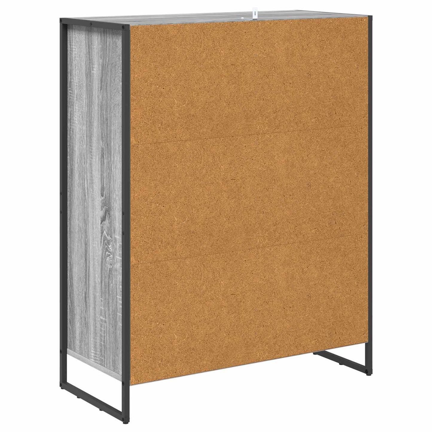 Shoe Cabinet Grey Sonoma 79 x 36 x 100 cm Engineered Wood
