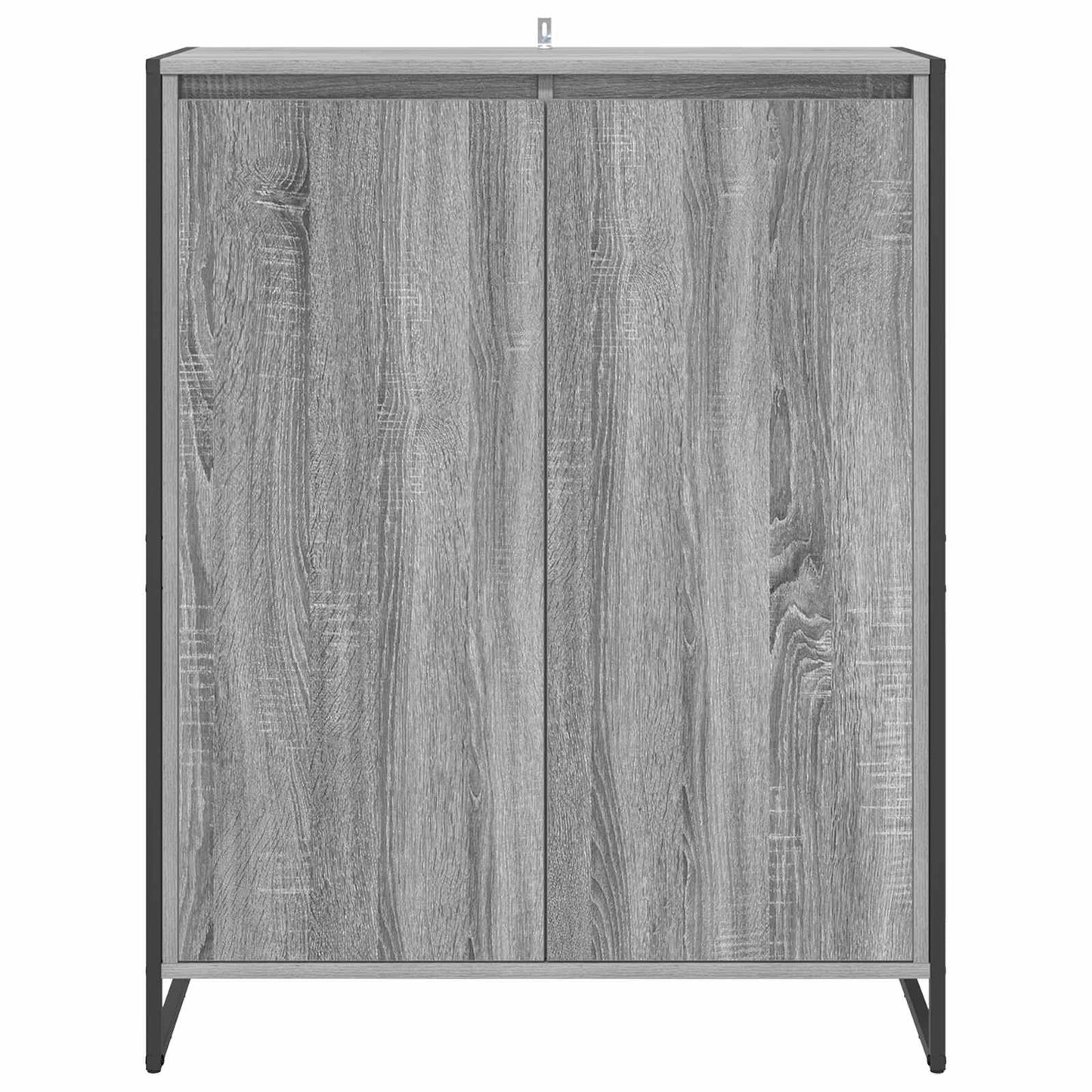 Shoe Cabinet Grey Sonoma 79 x 36 x 100 cm Engineered Wood