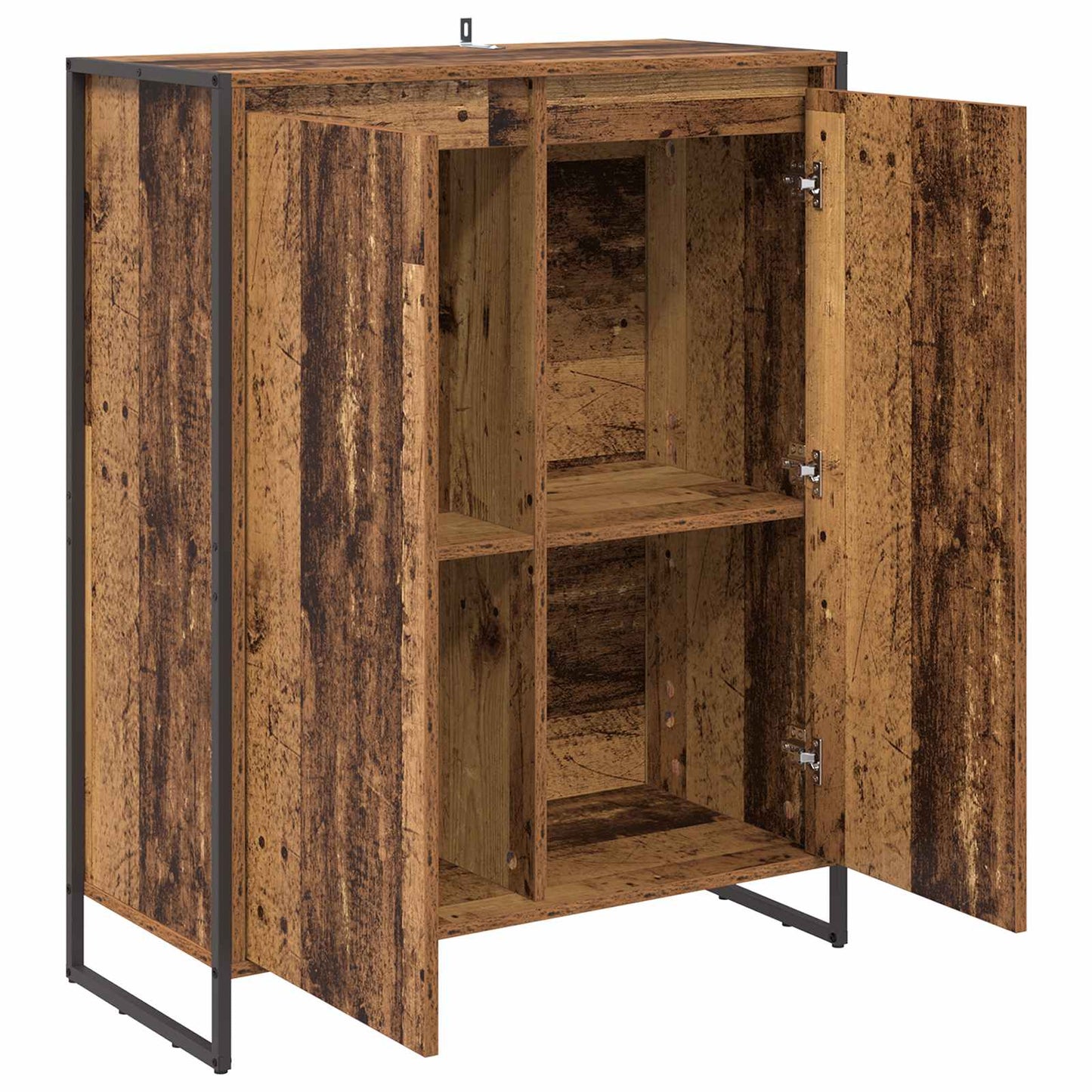 Shoe Cabinet Old Wood 79 x 36 x 100 cm Engineered Wood